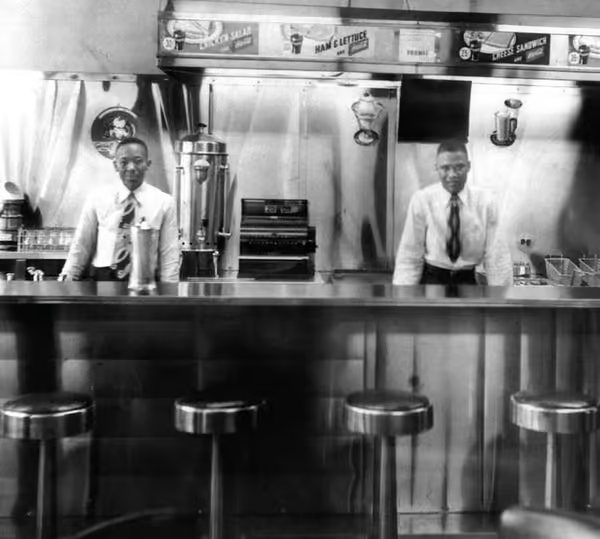 The original Paschal's soda and sandwich counter